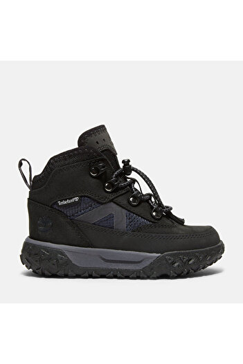 Timberland Greenstride Motion 6 Mid Bungee Waterpro Kids Black Boots Tb1A67Ng0151
