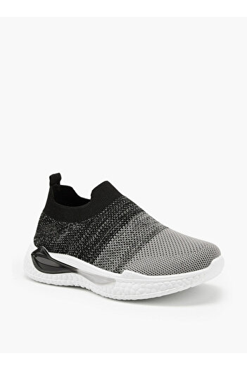 Oaklan by Shoexpress Textured Slip-On Sports Shoes with Pull Tab