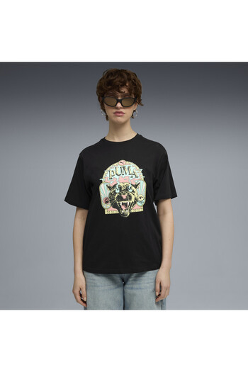 Puma Graphic Fest Relaxed Tee Women