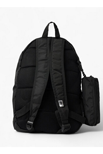 New Balance Logo Print Backpack with Lunch Bag and Pencil Pouch - 14x28x43 cm