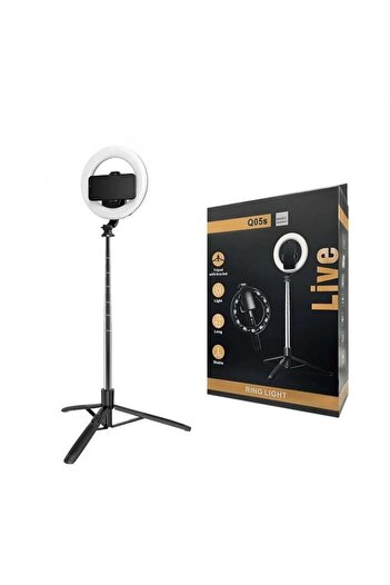 SP Portable Ring Light with Bluetooth Selfie Stick Q05s