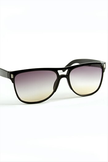 ZERO LAND Wizard Oval Framed Sunglasses-Black