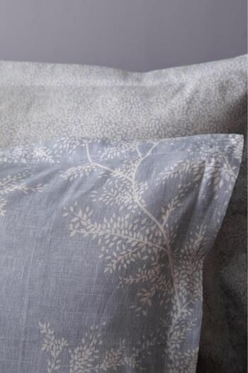 Apricitas HOME Double Tanya Indigo Duvet Cover Bamboo Pique Set