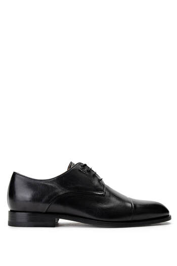 Valentino Men's Genuine Leather Black Classic Shoes