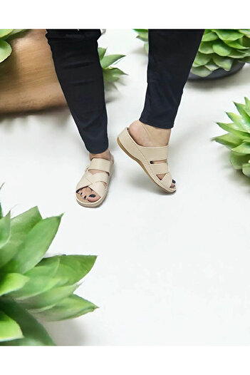 GEZER Women's Heel Spur Gel Home Out Slippers