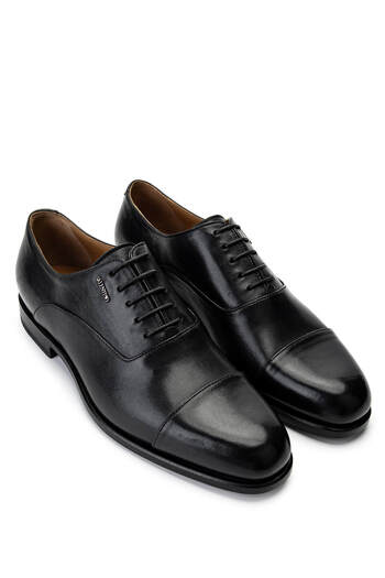 Valentino Men's Genuine Leather Black Classic Shoes