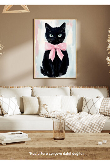 One Little Happiness Table Aesthetic Wall Painting, Frameless Painting
