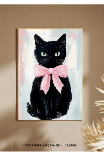 One Little Happiness Table Aesthetic Wall Painting, Frameless Painting