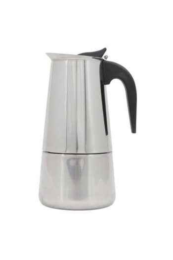 OEM Set 2 x Espressor pentru Aragaz din Inox, Capacitate 4 Cesti, Argintiu, Grunberg GR5181