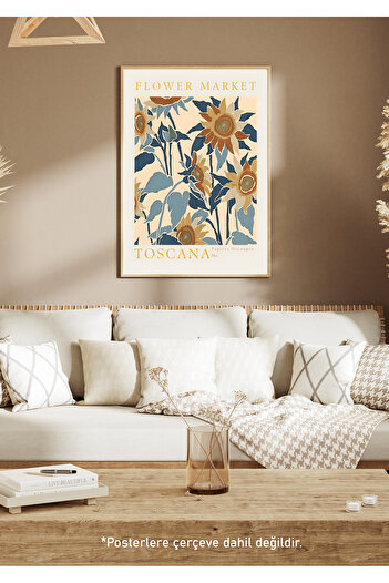 One Little Happiness Table Aesthetic Wall Painting, Frameless Painting