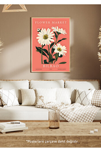 One Little Happiness Table Aesthetic Wall Painting, Frameless Painting