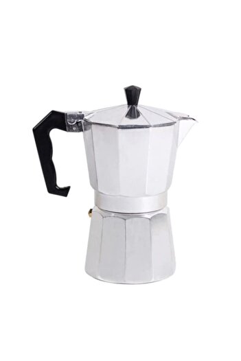 OEM Espressor pentru aragaz, 6 cesti, Argintiu