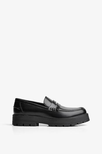 Bershka Chunky sole loafers
