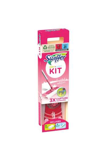 Swiffer Set mop 8 rezerve uscate + 3 rezerve umede