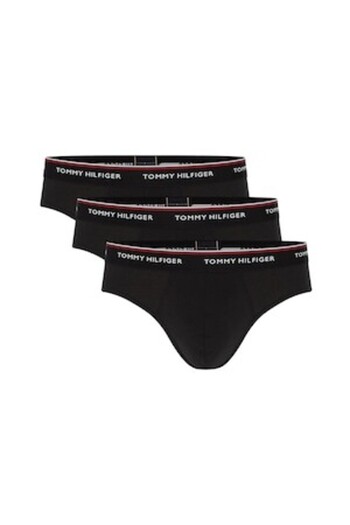 Tommy Hilfiger - Set of Men's Briefs - 3 Pairs, Black/White/Red, Size L