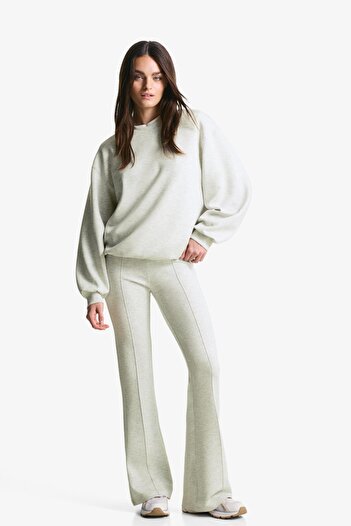 Bershka Modal flare trousers