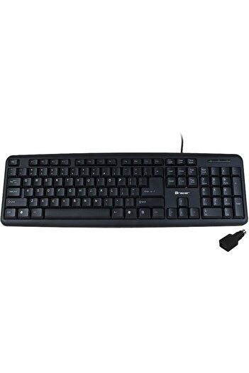 Tracer Tastatura Maverick, USB, Adaptor PS2, Negru