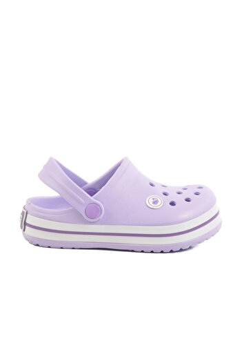 Aspor Lilac Eva Girl's Sabo Slippers