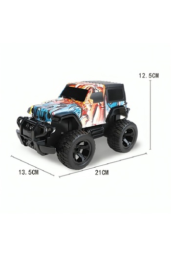 rexa Remote-Controlled Jeep Wrangler Toy for Kids – Off-Road RC Adventure Vehicle