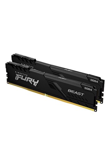 Kingston Memorie FURY Beast, 16GB DDR4, 3200MHz CL16, Kit cu două canale