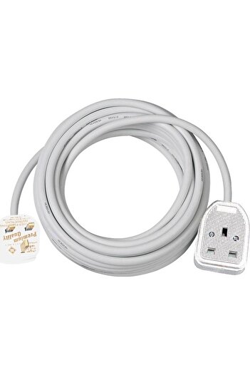 Brennenstuhl 2M Extension Cable - White Color | 1166553015