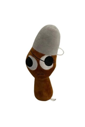 OEM Plush Toy Sprunki Brud, Brown, 23 Cm