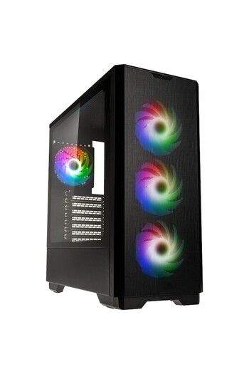 Kolink Unity Solar Mesh ARGB, Mid-Tower, Black