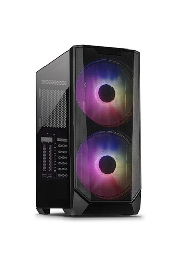 Inter-Tech Airstream Black Mid Tower Case