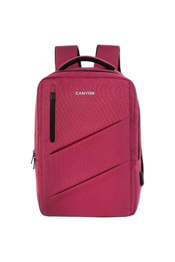 CANYON Rucsac laptop BPE-5 Urban USB 15.6" Red