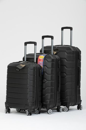 HSR Elegant Abs Cabin Medium and Large Size 3-Piece Suitcase