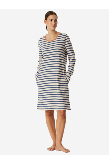 Schiesser Nachthemd Casual Essentials Nacht-Hemd Schlafmode Sleepwear