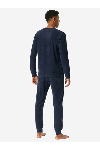 Schiesser Pyjama Selected Premium Warming Schlafanzug Schlafmode Bequem