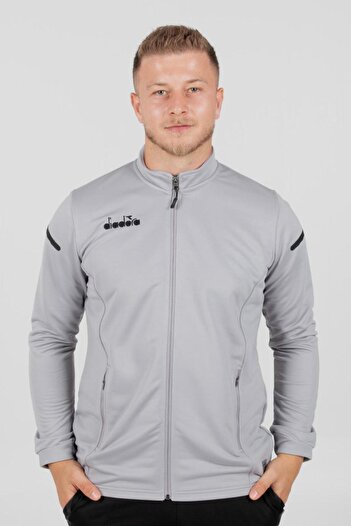 Diadora Alto 25 Camping Tracksuit Single Top Gray
