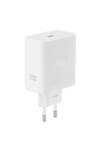 realme Supervoc VCBBOAEH Charger, 120W, Quick Charge, 1x USB White