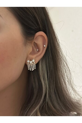 MyladyAccessoriess Solitaire Detail Minimal Earrings