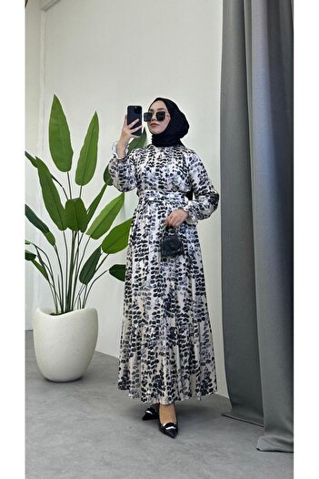 HİJAB STORE Spring Dress Black