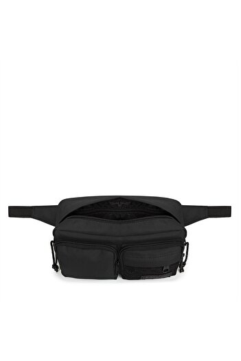 Eastpak Unisex Siyah Double Crossbody Bel Çantası Ek0a5bkx0081