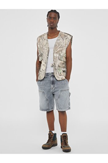 Guess Blue Men's Vest M4Yn20Wgfb0P1Ix Go Realtree Tactica