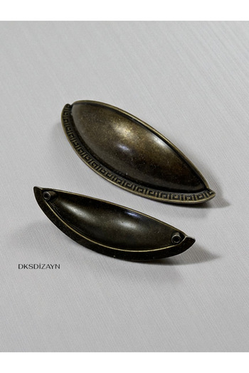 DKSDİZAYN 96 mm Bag Mussel Dish Handle Special Design Furniture Drawer Kitchen Cabinet Handle 1St Class Heavy Metal