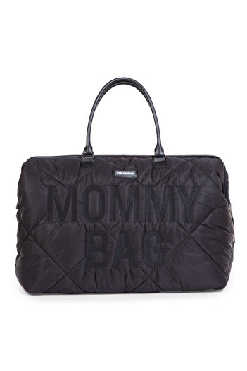 CHILDHOME Geanta de infasat matlasata Mommy Bag Negru