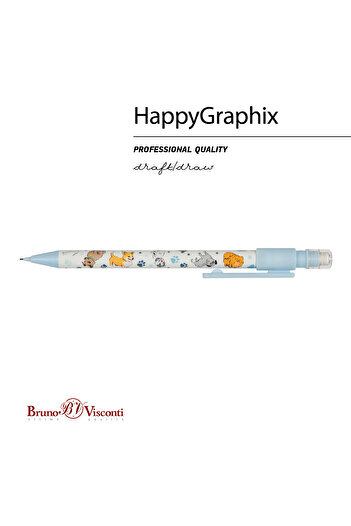 Bruno Visconti Happy Graphix Versatil Pen 0.7mm Dogs
