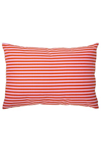 IKEA Pillow Cover, Off White-Black, 40X58 cm Interior Cushion Sold Separately.