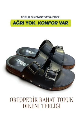 Cozi company Orthopedic Hallux and Heel Spur Buckle Daily Men's Slippers