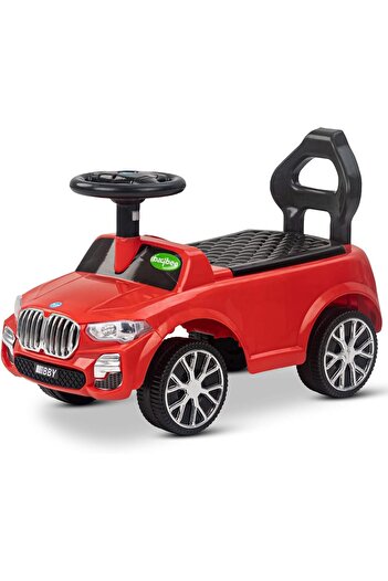 rexa Red Push-Along Ride-On Car