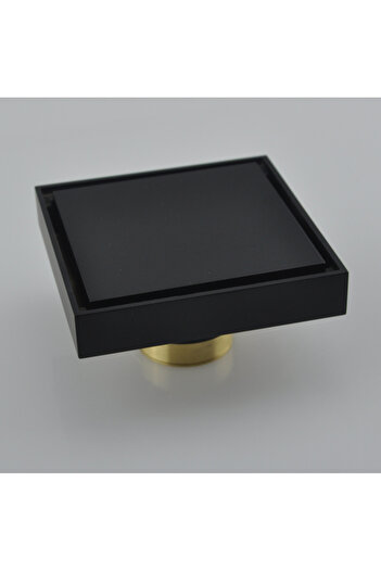 Rain Drop De la Robinetul Meu Brass bathroom floor drain with anti-odor system, double-sided