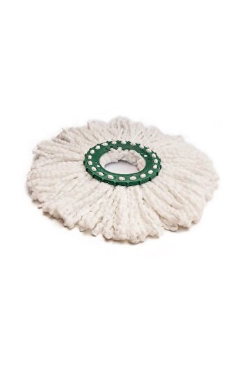 MONTELI Rezerva Mop Rotativ, 16 cm, Microfibra, Alba