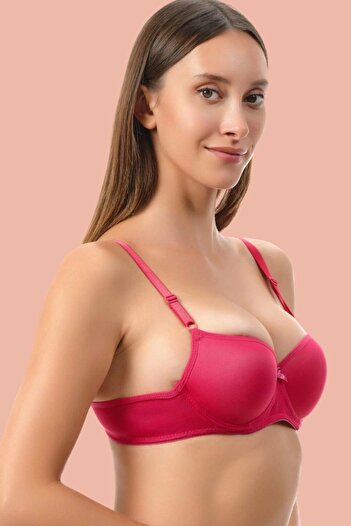 devirhesapdevri Νέα εταιρεία Estevia Brf Red Unfilled Single Bra