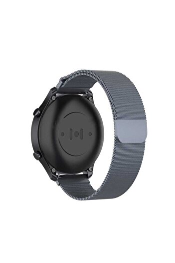 Cep Plus Gear S3 (22mm) Compatible Krd-12 Metal Cppl Cord-Grey