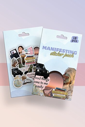 Planet Butik Manifesting Boxed Sticker Set of 18