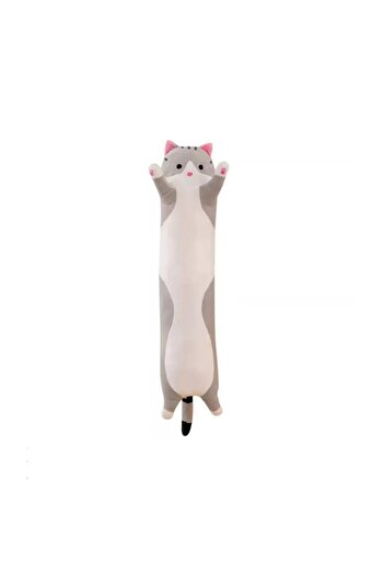 OEM Plush Toy, Giant Cat, Gray, 70 cm